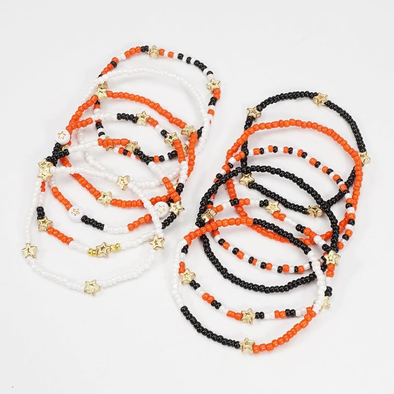 Briutn 4th of July Beaded Bracelets with American Flag Stars Charms USA Jewelry - Image 4